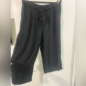 Halogen Black and White pants - size large-XL